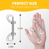 15PCS Double Ended Bolt Snaps Hooks Metal Clips for Large
