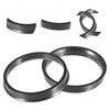 X AUTOHAUX Universal Car Seeding Rings 70.1 mm to 65.1