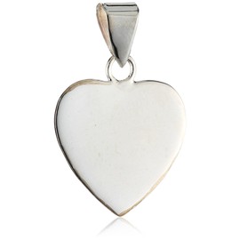Tuscany Silver Polished Heart Pendant