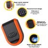 Rylaxzon Magnetic Key Holder with Combination Lock - Waterproof Outdoor
