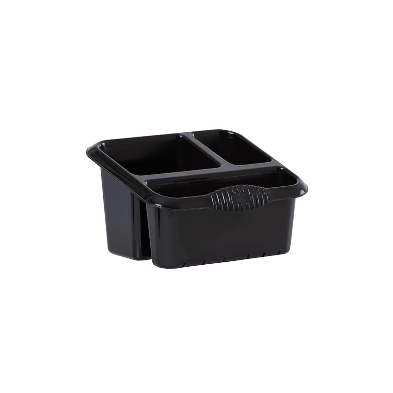 Wham Casa Large Sink Tidy/Organiser (Black)