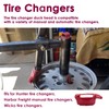 IWIWE Tire Changer Duck Head,Red Mount/Demount Head Compatible with Hunter
