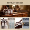 BOYATU Travel Makeup Bag for Women: Scottish Plaid 3 Pcs