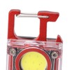 800LM COB Keychain Work Light Rechargeable Mini LED Flashlightht Outdoor