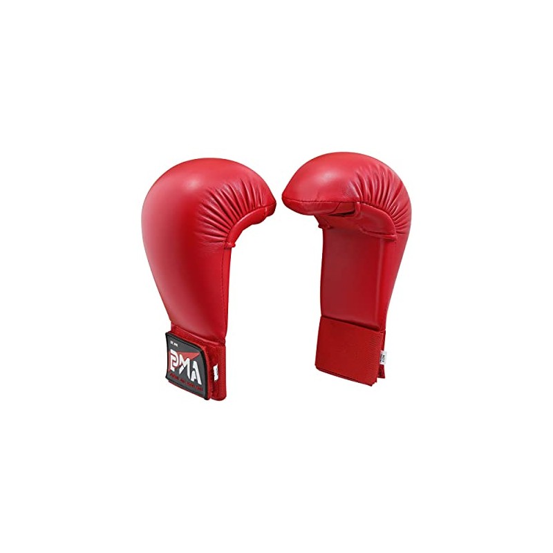Playwell Martial Arts Karate Competition Vinyl Sparring Mitts, Gloves -