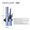 Sace Lady Mascara Para Pestañas Voluminizadora Impermeable