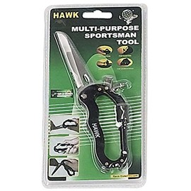 ADROIT 3" (7.6 cm) SS Carabiner Knife | Multi-Tool Design | Die-Cast Aluminum | Serrated Blade | Screwdrivers & Bottle Opener | Compact 4.13" (10.5 cm) Size | Perfect for Outdoors & Adventures