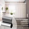 ZYKORT Heavy Duty Tension Curtain Rod No Drilling,Adjustable 39-173In,White
