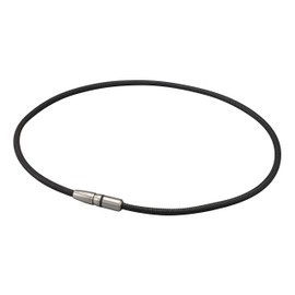Phiten RAKUWA Magnetic Titanium Necklace, BULLET 19.7 inches (50 cm)