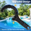 RUHUALIFE Upgraded Salt Water Chlorinator Pool Tool Wrench, Pool Salt