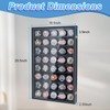 40 Hockey Puck Display Case, Puck Holder Wall Mount ,Hockey