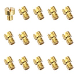 DXiongW Set of 15 Nozzles 4 mm for Carburettor 40-85, Carburettor Nozzles Dellorto Bing Carburettor Main Jet GY6 Carburettor Nozzles 40 44 46 48 50 52 54 56 58 60 65 70 75 80 85 for PW. K Keihin PE