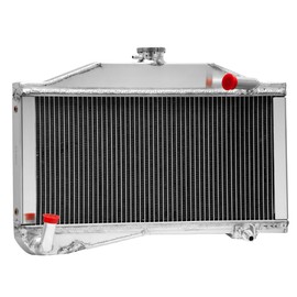 EGINCOOLER Aluminium Radiator for 1955-1971 Morris Minor 1000,948,1098 I4 GAS MT, 2 Rows Core Radiators Radiador for Morris for Cooling System