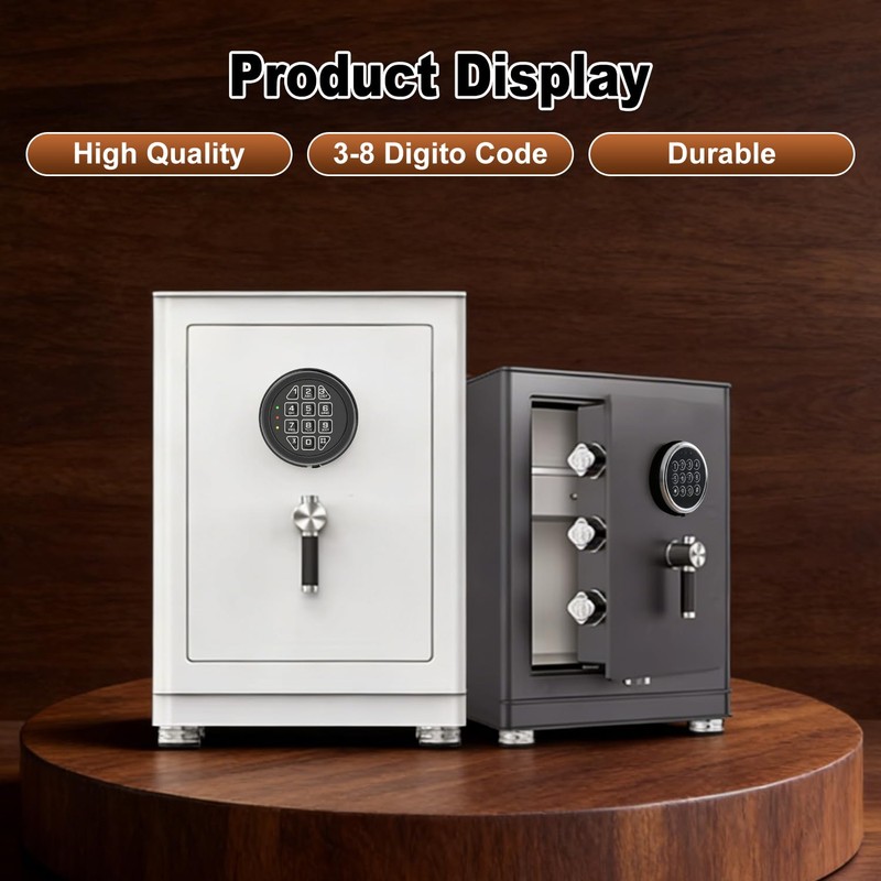 Programmable Electronic Safe Lock Replacement Keypad, Digital Gun Safe Lock