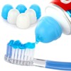 6 Pack Self Closing Toothpaste Cap,Toothpaste Cap Dispenser for Kids