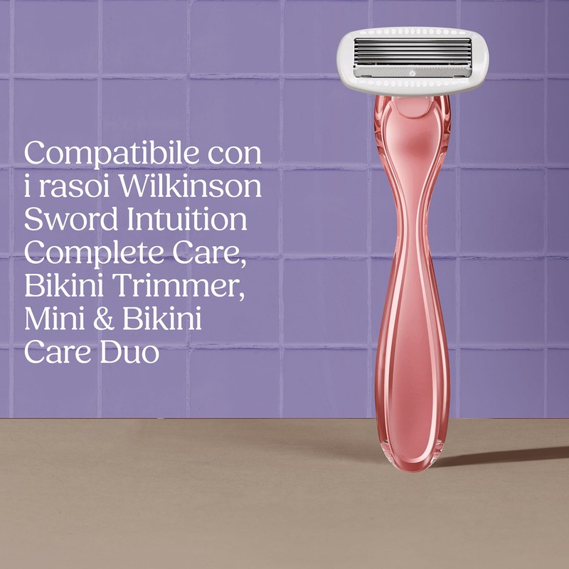 Wilkinson Sword Intuition Complete Care rasoi da donna, siero Hydra-Boost,