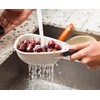 Joseph Joseph Droplet Mini Colander with Folding Handles, Kitchen Strainer