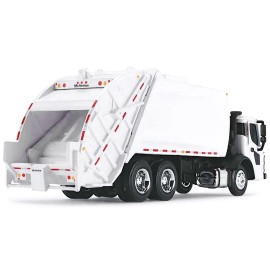 Mack LR with McNeilus Rear Load Refuse Body White 1/87 (HO) Diecast Model by Fir