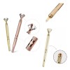 Inductor Diamante Agujas Microblading Shading Tatuajes Cejas Dorado