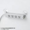 Sanwa Supply TAP-KS4N-3 Construction Property Tap (3P, 4 Socks, 3