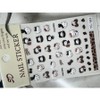 Full of Picks Cute 5D Heller Kitty Kitty Puppy Ribbon Pumpkin Nail Sticker, 1 Piece, TC-163 / 픽한가득 귀여운 5D 헬러키티 Kitty 강아지 리본 호박 네일 스티커, 1개, TC-163