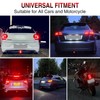 AUTOXBERT F1 Style Immitation LED Brake Light, Universal Rear 3rd
