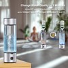 Premium Hydrogen Water Bottle 460ml SPE/PEM Hydrogen Generator with Rechargeable