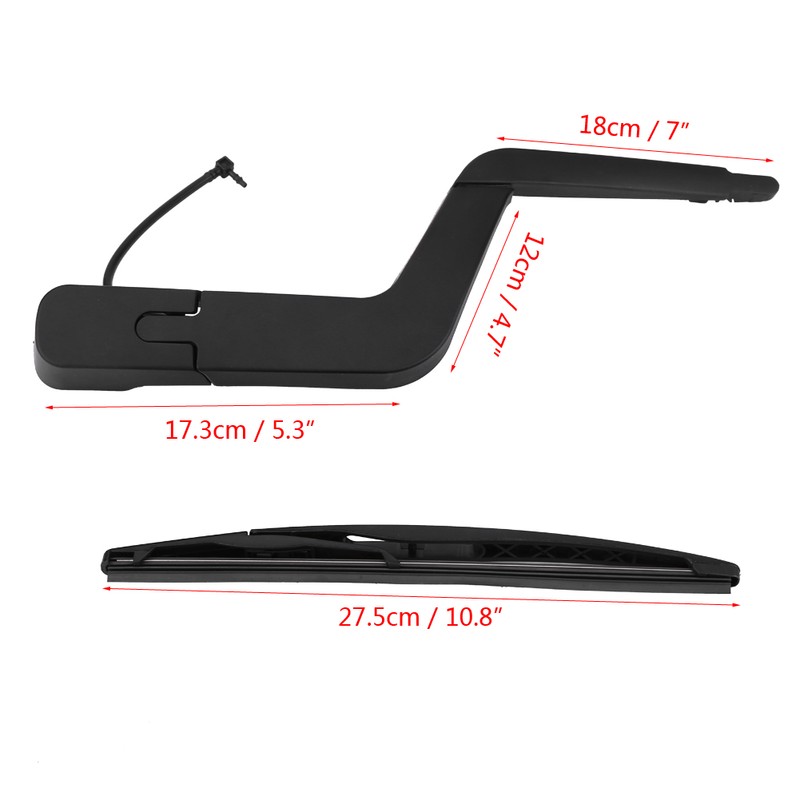 Rear Windshield Windscreen Wiper Arm & Blade Set for GMC