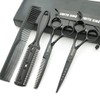 Hair Cutting Scissors Set with Combs Lether Scissors Case,Hair cutting