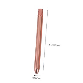 Beavorty 2pcs Eyelash Brushes Mascara Wands and Eyebrow Versatile Eye Lash Comb Makeup Tool for Effortless Curling and Lashes Rose Gold Design