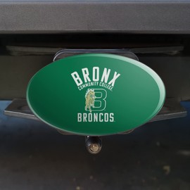 GRAPHICS & MORE Bronx Community College Broncos Logo Oval Tow Hitch Cover Trailer Plug Insert 2"