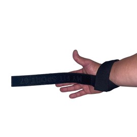Myfitsport67 Professional Weight Lifting Straps Padded Crossfit Gym Bodybuilding - Unisex (Red)