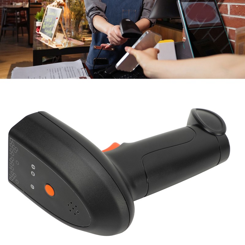 Wireless Barcode Scanner 2.4G Bluetooth IP54 1D 2D Bar Code