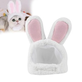 ZJchao Sombrero del oído del Conejo del Animal doméstico, Accesorios Preciosos del Casquillo de Cosplay del Traje del Casquillo del Pelo del Conejo convenientes para el Gato
