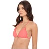 Luli Fama Women's Cosita Buena Wavy Triangle Bikini Top, Fire