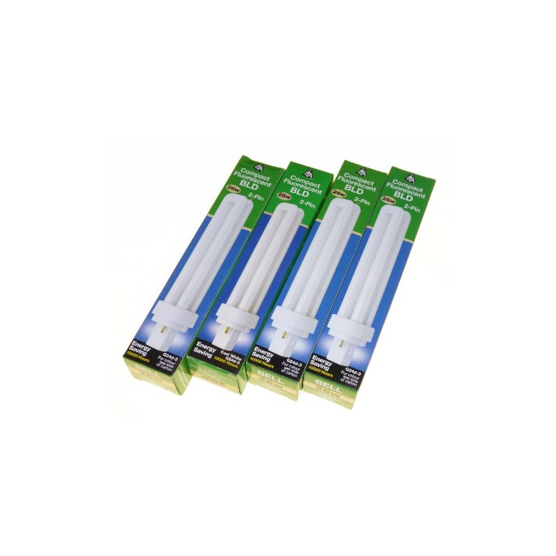 BELL 4X 26 watt Energy Saving CFL 2 pin Lamp