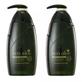 Rose 로제 에코 알로에 슈퍼홀드 헤어젤 530ml 2개 Rose Eco Aloe Super Hold Hair Gel 530ml 2pcs