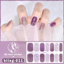 ジェルネイルシール 手用 スパンコールシリーズ 28枚入 マニキュア膜付 貼るだけ 手の爪 ネイルデザイン ネイルアート ネイルラップ ネイルジュエリー 人気 无臭 可愛い レディース 初心者