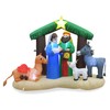 Winter Wonder Lane 6.5' Inflatable LED Nativity Scene