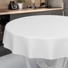 ANRO Oilcloth Tablecloth, Washable, Oilcloth, Garden Tablecloth, Outdoor, Indoor, Round,