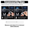 GLSOWEE Car Steering Wheel Tray, Computer Office Car Table Tray,