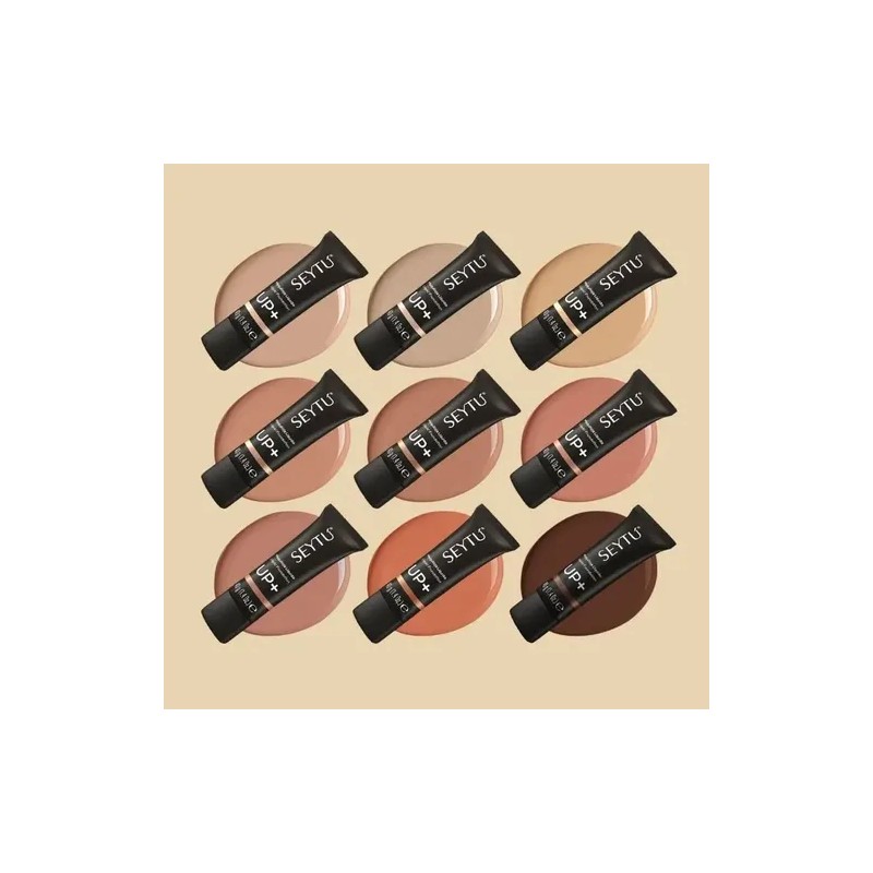 Base Líquida Seytú Maquillaje Rostro Acabado Mate Original