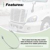 2 PCS Hood Stay Stop Control Cable Set Compatible with