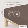 Schlafgut Pure Fitted Sheet 90 x 200 cm to 100