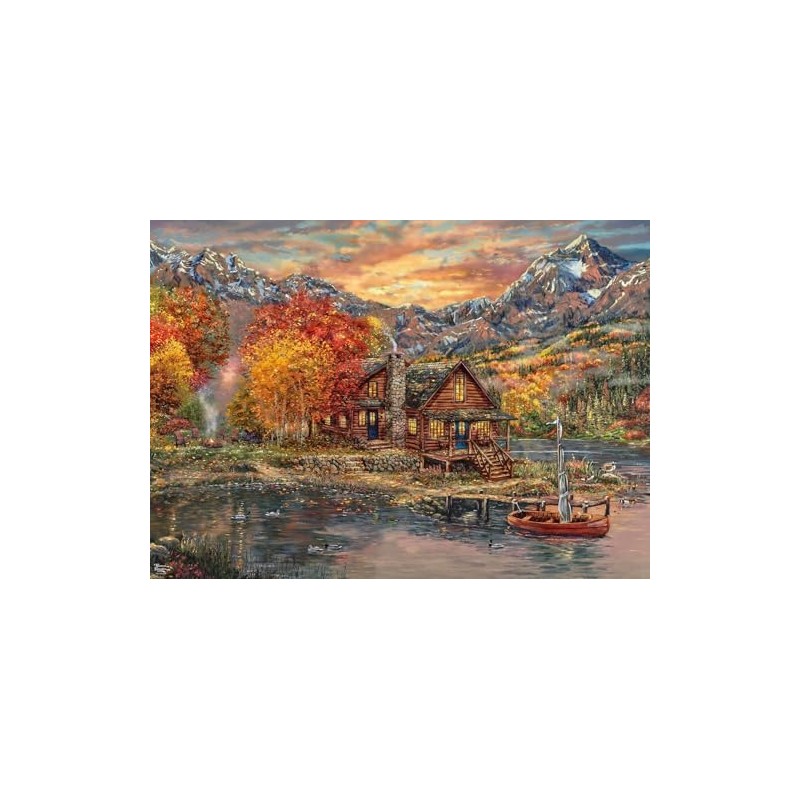 Ceaco - Thomas Kinkade - Un Perfecto día de otoño