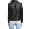 S P Y M Womens Faux Leather Jacket, Casual Fashion