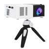 Mini Portable LED Projector 1800LM with Tripod Bracket for Home