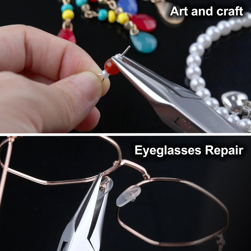 INJOYTEC Eyeglass Adjustment Pliers, Eyeglass Pliers, Eyeglass Adjustment Tool, Eyeglass