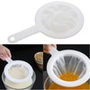 2pcs Plastic Nylon Fine Mesh Strainer,200 Mesh Fine Mesh Food
