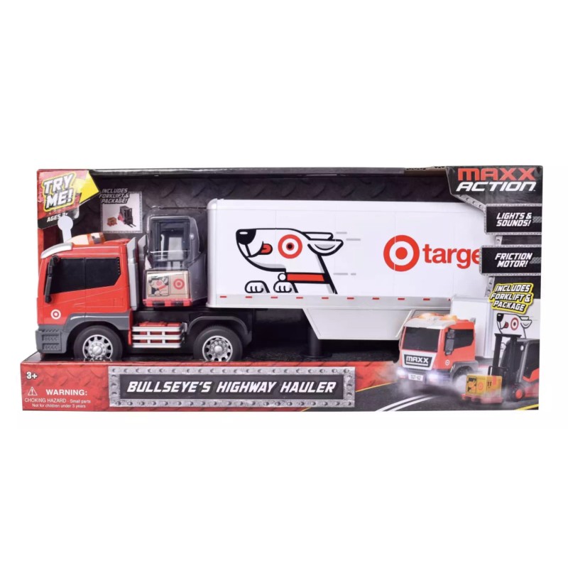Target Maxx Action Target Truck and Forklift Toy New With